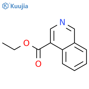 Ethyl isoquinoline-4-carboxylate structure