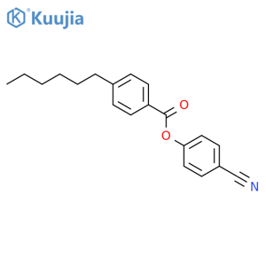 4-Cyanophenyl 4-hexylbenzoate structure