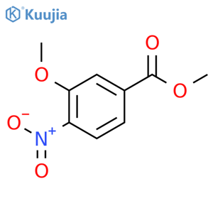 Methyl 3-methoxy-4-nitrobenzoate structure