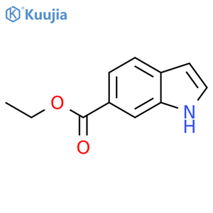 Ethyl 1H-indole-6-carboxylate structure