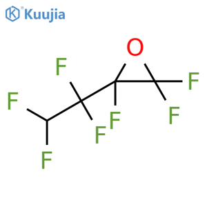 (1,1,2,2-tetrafluoroethyl)trifluorooxirane structure