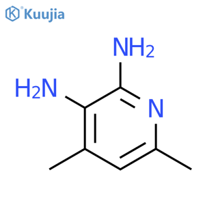 4,6-Dimethylpyridine-2,3-diamine structure