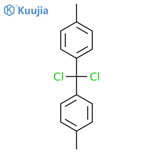 BENZENE, 1,1'-(DICHLOROMETHYLENE)BIS[4-METHYL- structure