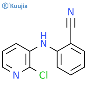 Benzonitrile, 2-[(2-chloro-3-pyridinyl)amino]- structure