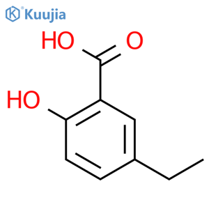 5-Ethyl-2-hydroxybenzoic acid structure