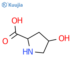 L-Hydroxyproline structure