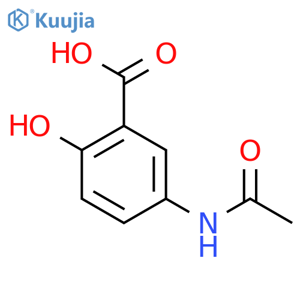 N-Acetyl Mesalazine structure