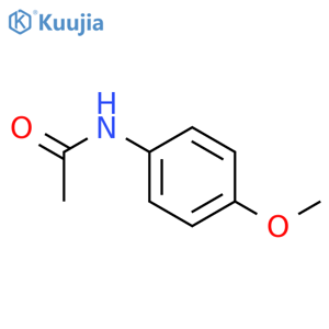 N-(4-Methoxyphenyl)acetamide structure