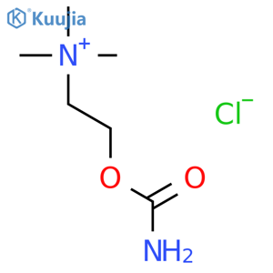 Carbamoylcholine chloride structure