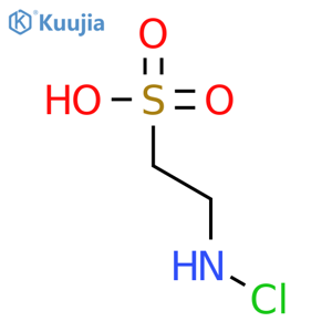 Ethanesulfonic acid,2-(chloroamino)- structure