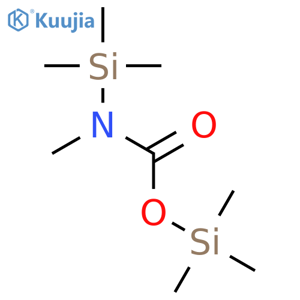 Carbamic acid, methyl(trimethylsilyl)-, trimethylsilyl ester structure