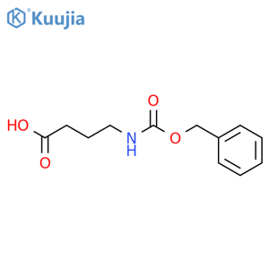 N-Benzyloxycarbonyl-γ-aminobutyric Acid structure