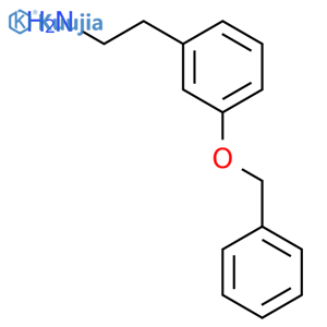 2-[3-(benzyloxy)phenyl]ethan-1-amine structure