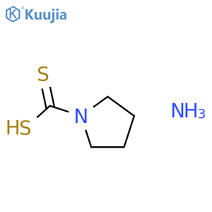 Pyrrolidinedithiocarbamate ammonium structure