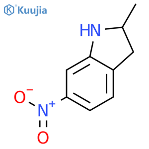 2-Methyl-6-nitroindoline structure