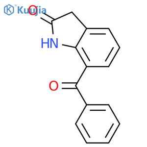 7-Benzoyloxindole structure