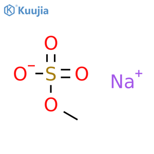 Sodium methyl sulfate structure