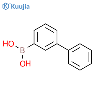 3-Biphenylboronic acid structure