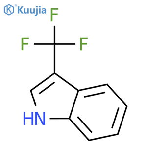 3-(Trifluoromethyl)-1H-indole structure