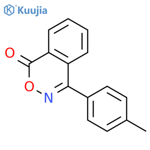 1H-2,3-Benzoxazin-1-one, 4-(4-methylphenyl)- structure