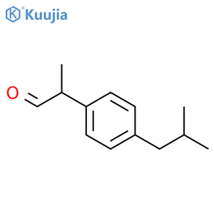 2-(4-Isobutylphenyl)propanal structure