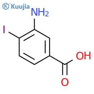 3-Amino-4-iodobenzoic acid structure