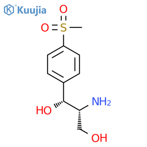 1,3-Propanediol,2-amino-1-[4-(methylsulfonyl)phenyl]-, (1R,2R)- structure