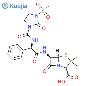 Mezlocillin structure