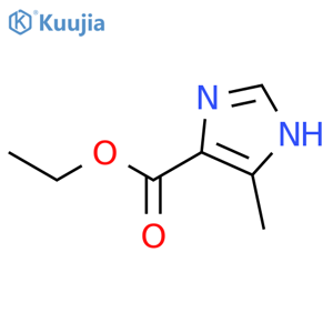 Ethyl 5-methyl-1H-imidazole-4-carboxylate structure