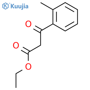 ethyl 3-(2-methylphenyl)-3-oxopropanoate structure