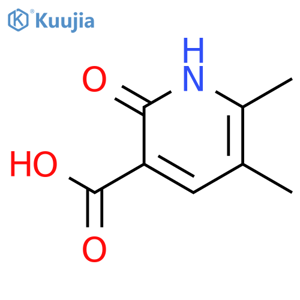 2-hydroxy-5,6-dimethylpyridine-3-carboxylic acid structure