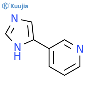 3-(1H-Imidazol-4-yl)pyridine structure