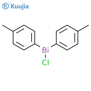 Bismuthine, chlorobis(4-methylphenyl)- structure