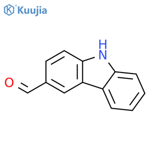 9H-carbazole-2-carbaldehyde structure