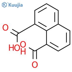 1,8-Naphthalenedicarboxylicacid structure