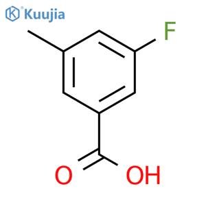 3-Fluoro-5-methylbenzoic acid structure