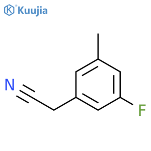 2-(3-Fluoro-5-methylphenyl)acetonitrile structure