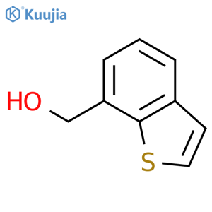 (1-benzothiophen-7-yl)methanol structure