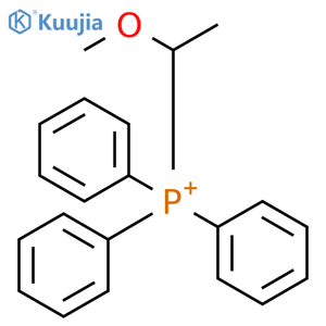 Phosphonium, (1-methoxyethyl)triphenyl- structure