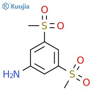 3,5-BIS(METHYLSULFONYL)ANILINE structure