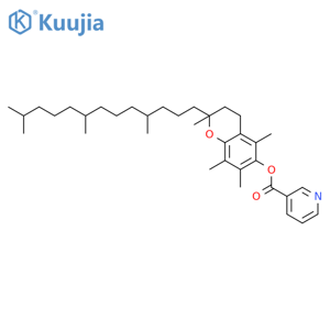 (±)-α-Tocopherol nicotinate structure