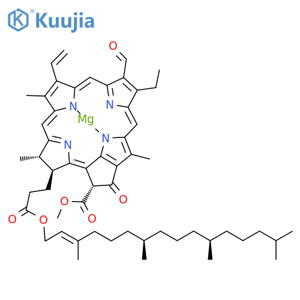 Chlorophyll b (Technical Grade) structure