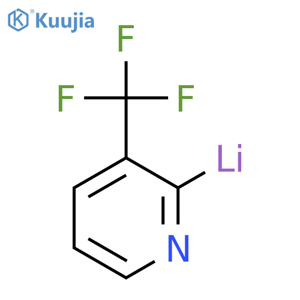 LITHIUM, [3-(TRIFLUOROMETHYL)-2-PYRIDINYL]- structure