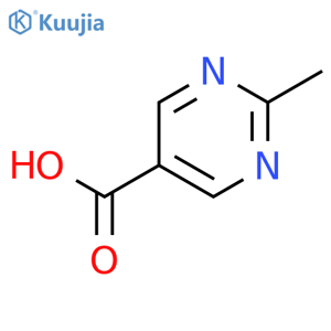 2-Methylpyrimidine-5-carboxylic acid structure