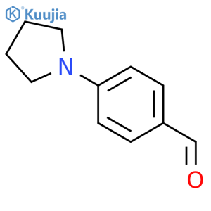 4-(Pyrrolidin-1-yl)benzaldehyde structure