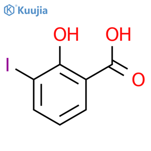 3-Iodo-2-hydroxybenzoic Acid structure