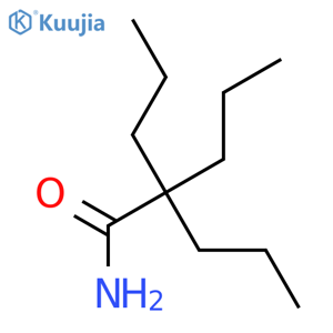 2,2-Dipropylvaleramide structure