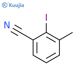 2-Iodo-3-methylbenzonitrile structure