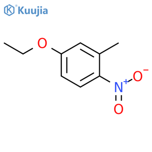 4-ethoxy-2-methyl-1-nitrobenzene structure