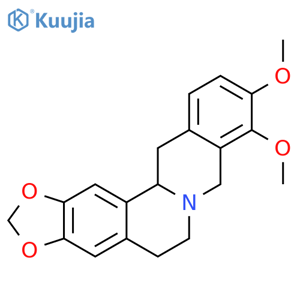 Tetrahydroberberine structure